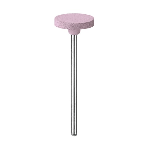[VIERHER15M6] Polishing instrument technical, wheel, VI-ER15m pre-polishing (pink), 6 pcs.