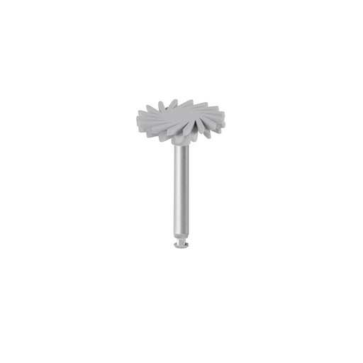 [VIERWEB14F3] Polishing instrument clinical, Brush, VI-EB14f high-gloss polishing (grey), 3 pcs.