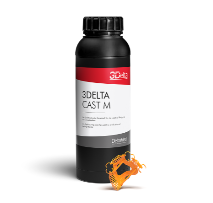 [DM1605540] 3Delta Cast M - orange 1000g