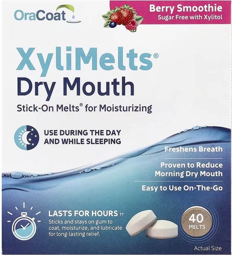 [ORCXBS] XyliMelts Dry Mouth Moist Disc Berry