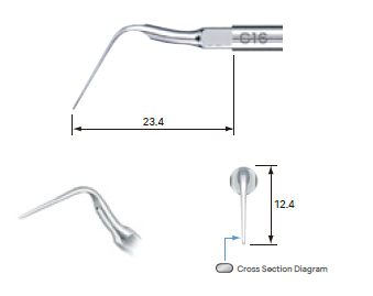 [NKZ217120] NSK SCALING TIP G16 FOR NSK AND SATELEC